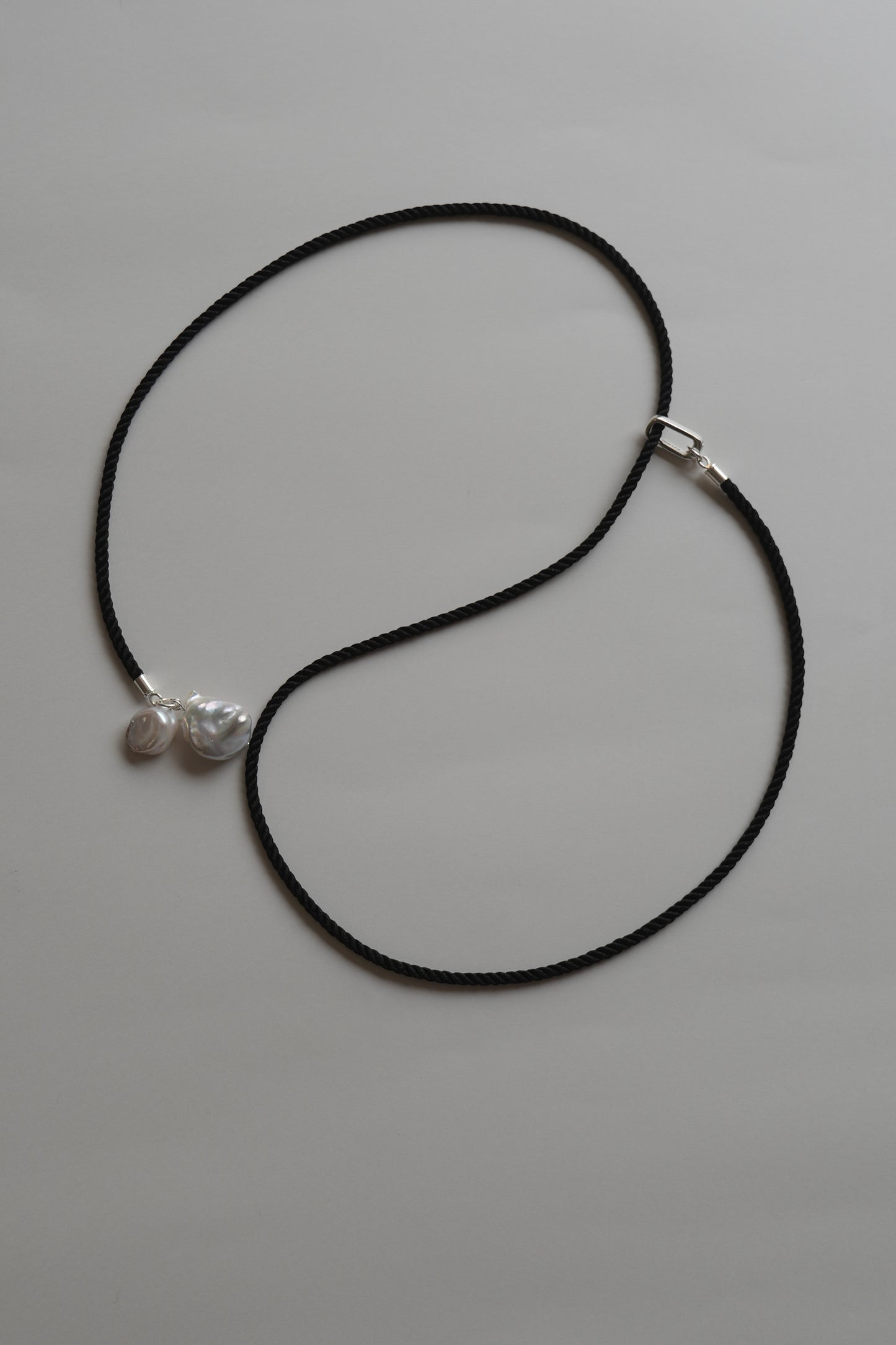 baroque pearl long necklace