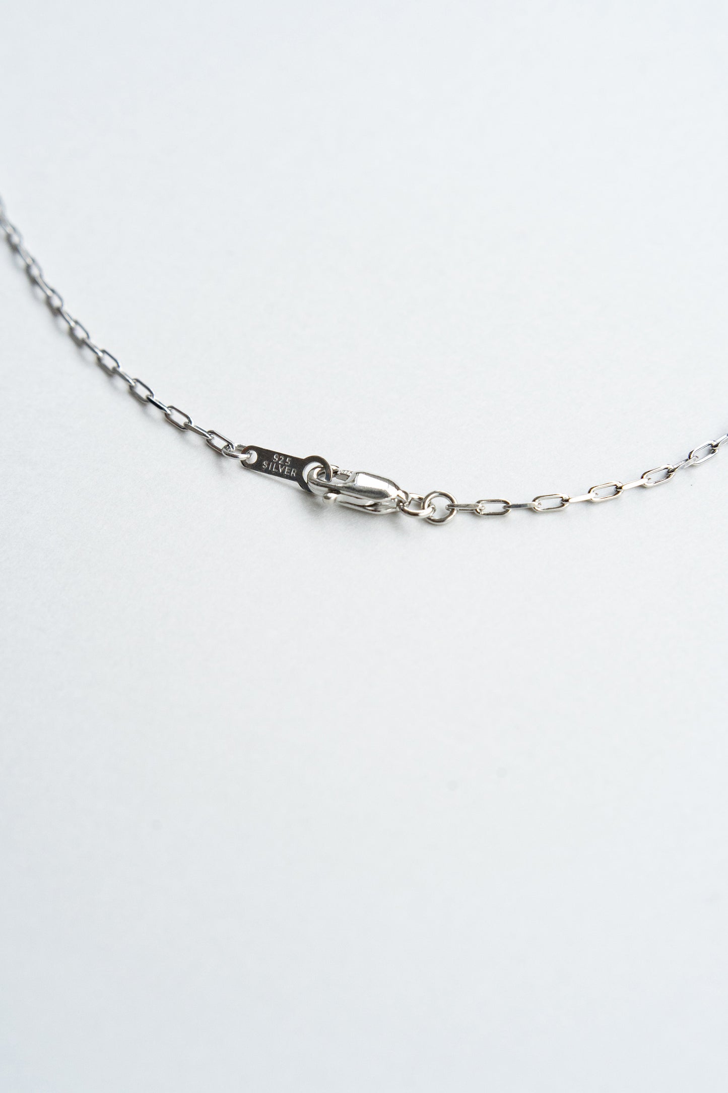 baby oval necklace